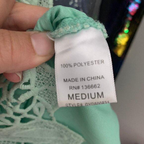 Mint Green Dress - Picture 2 of 6